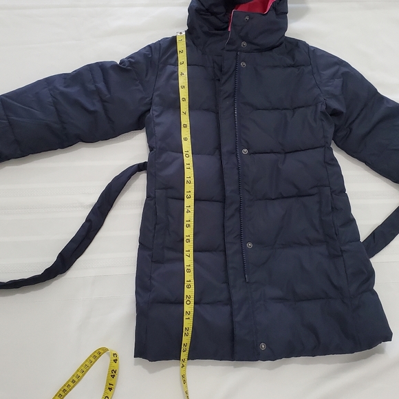 Crewcuts Girls Navy Puffer Coat - Picture 6 of 7